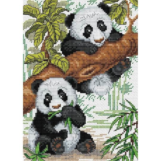 MP Studia Pandas Cross Stitch Kit